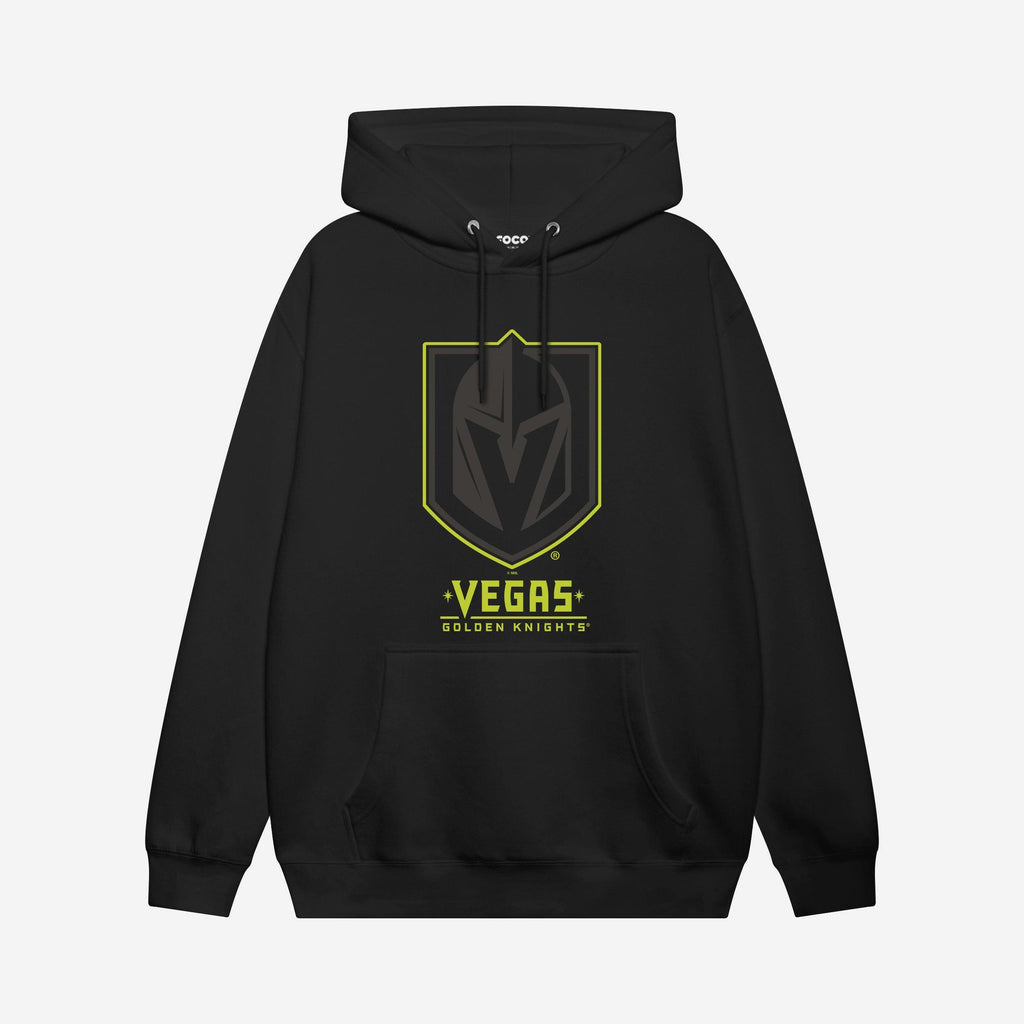 FOCO Vegas Golden Knights Highlight Reel Hoodie Black/Volt 2XL 4