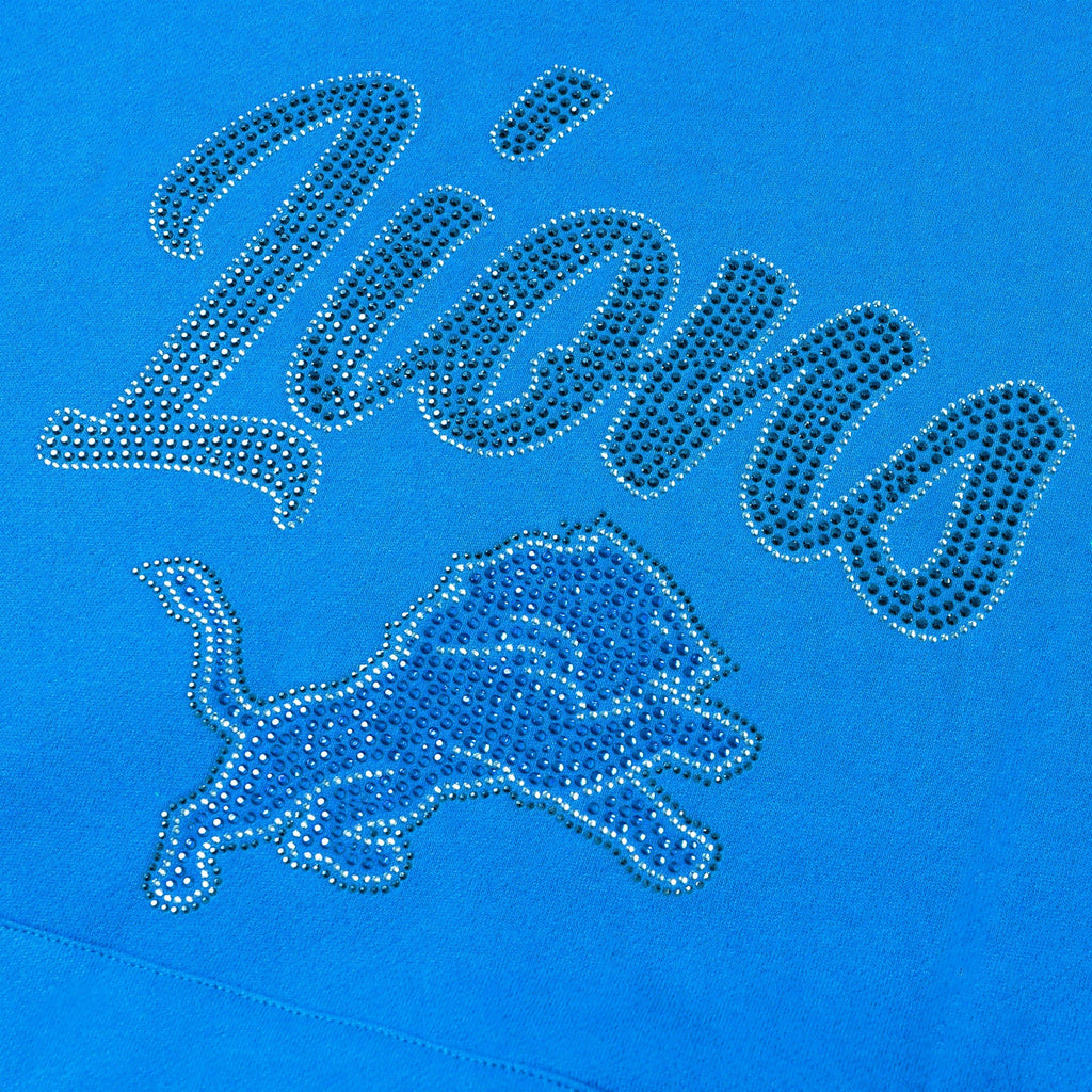 FOCO Detroit Lions Kapuzenpulli mit Rhinestone-Logo Blau/M 3