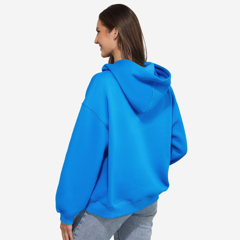 FOCO Detroit Lions Kapuzenpulli mit Rhinestone-Logo Blau/M 4