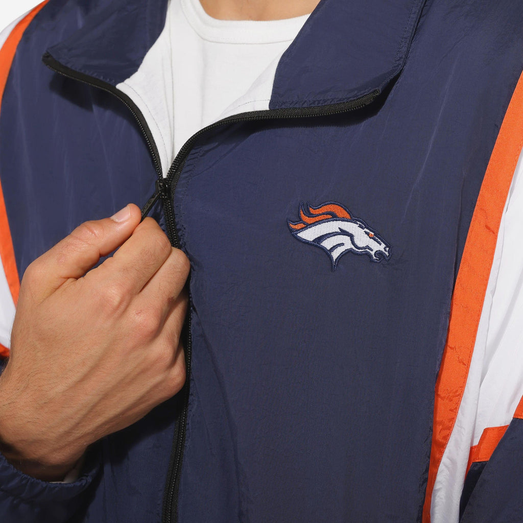 Denver Broncos Nylon Crinkle Gameday Jacket FOCO