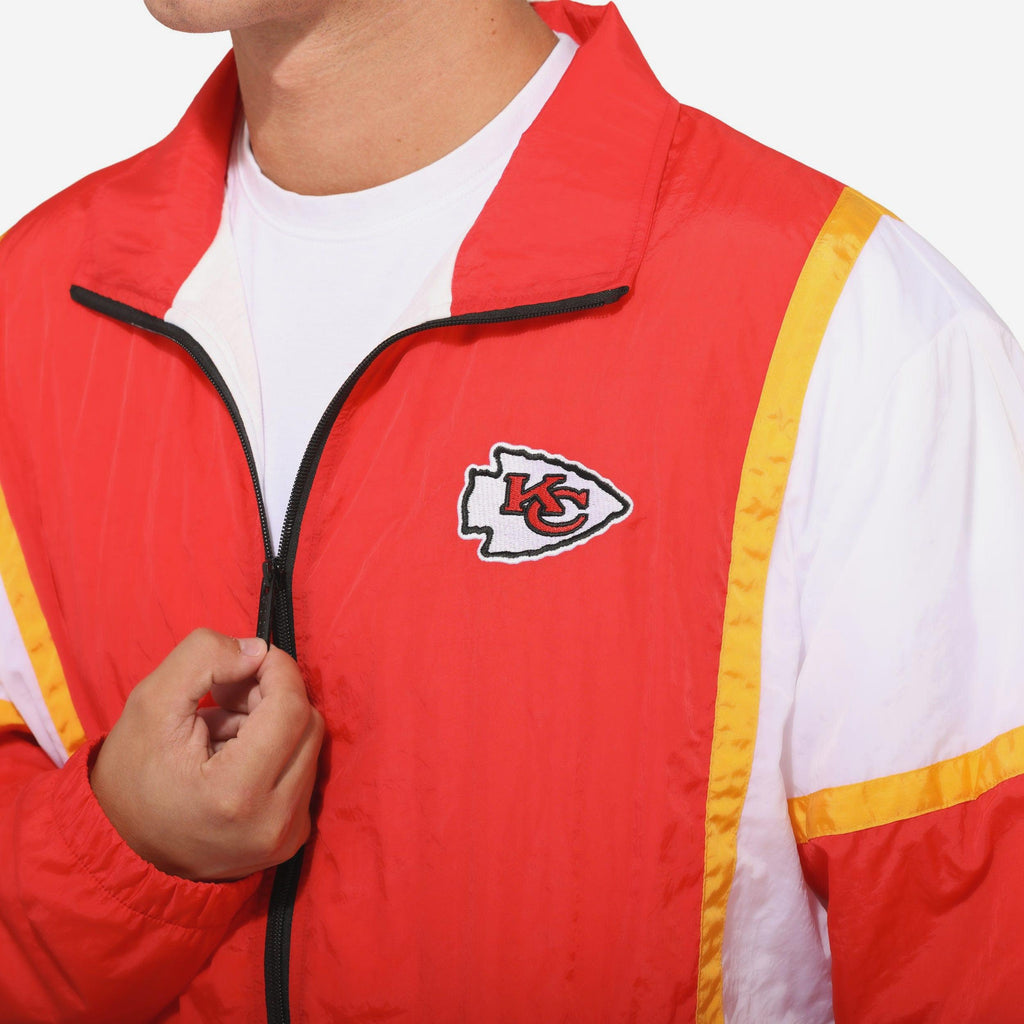 Kansas City Chiefs Nylon Crinkle Gameday Jacket FOCO