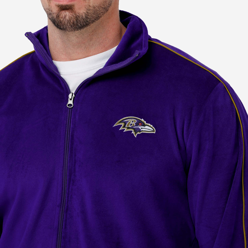 Baltimore Ravens Velour Zip Up Top FOCO