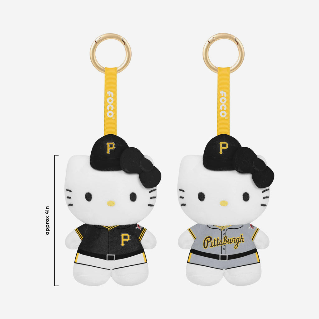 Pittsburgh Pirates 2 Pack Mini Plush Hello Kitty® Bag Charm