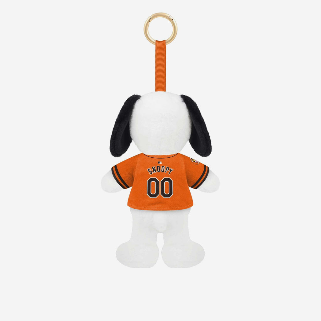 Baltimore Orioles Plush Snoopy Peanuts Bag Charm Keychain FOCO