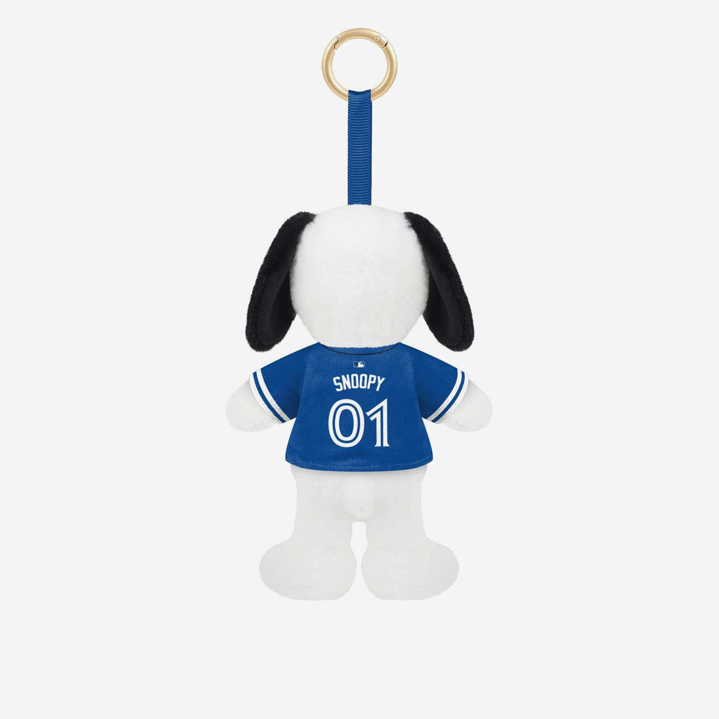 FOCO Snoopy Peanuts Bag Charm Keychain Blue 3