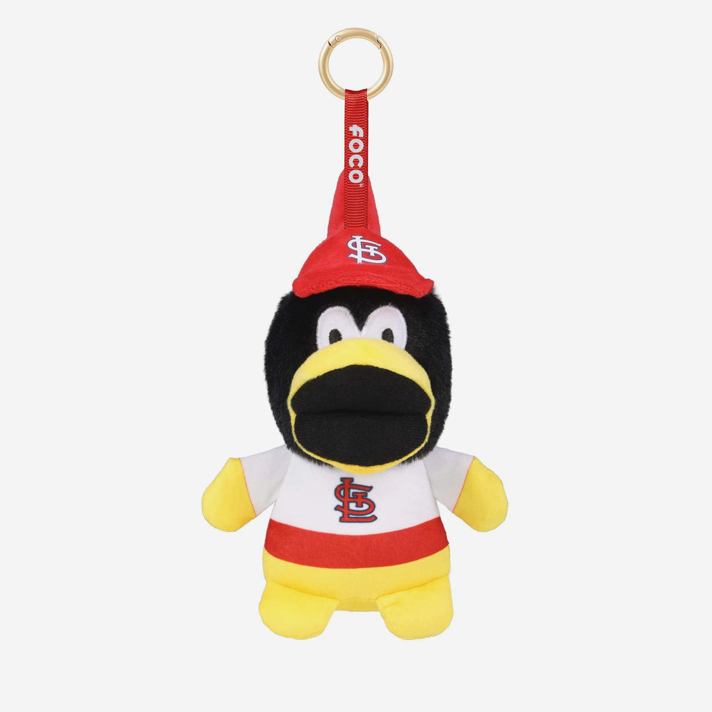 FOCO St. Louis Cardinals Plush Teamie Beanie Mascot Keychain Multicolor 2