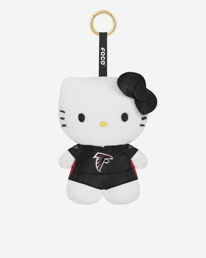 Atlanta Falcons Plush Hello Kittyยฎ Bag Charm Keychain FOCO - FOCO.com
