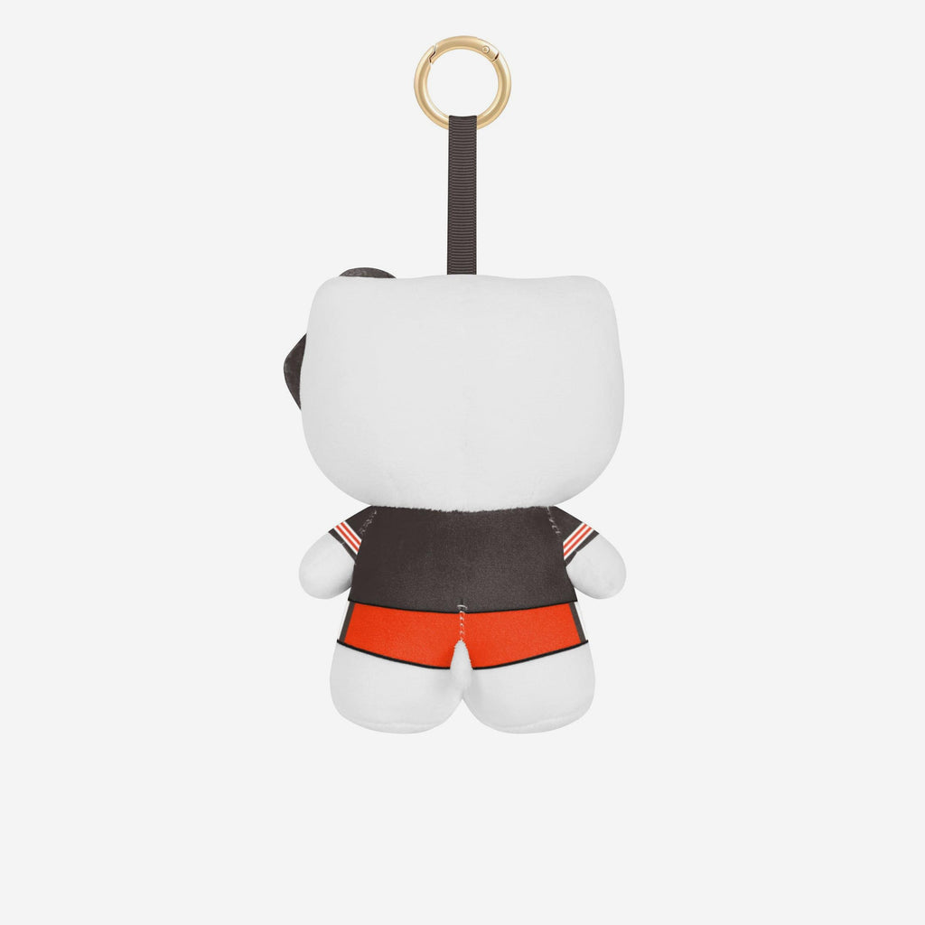 Cleveland Browns Plush Hello Kitty® Bag Charm Keychain FOCO