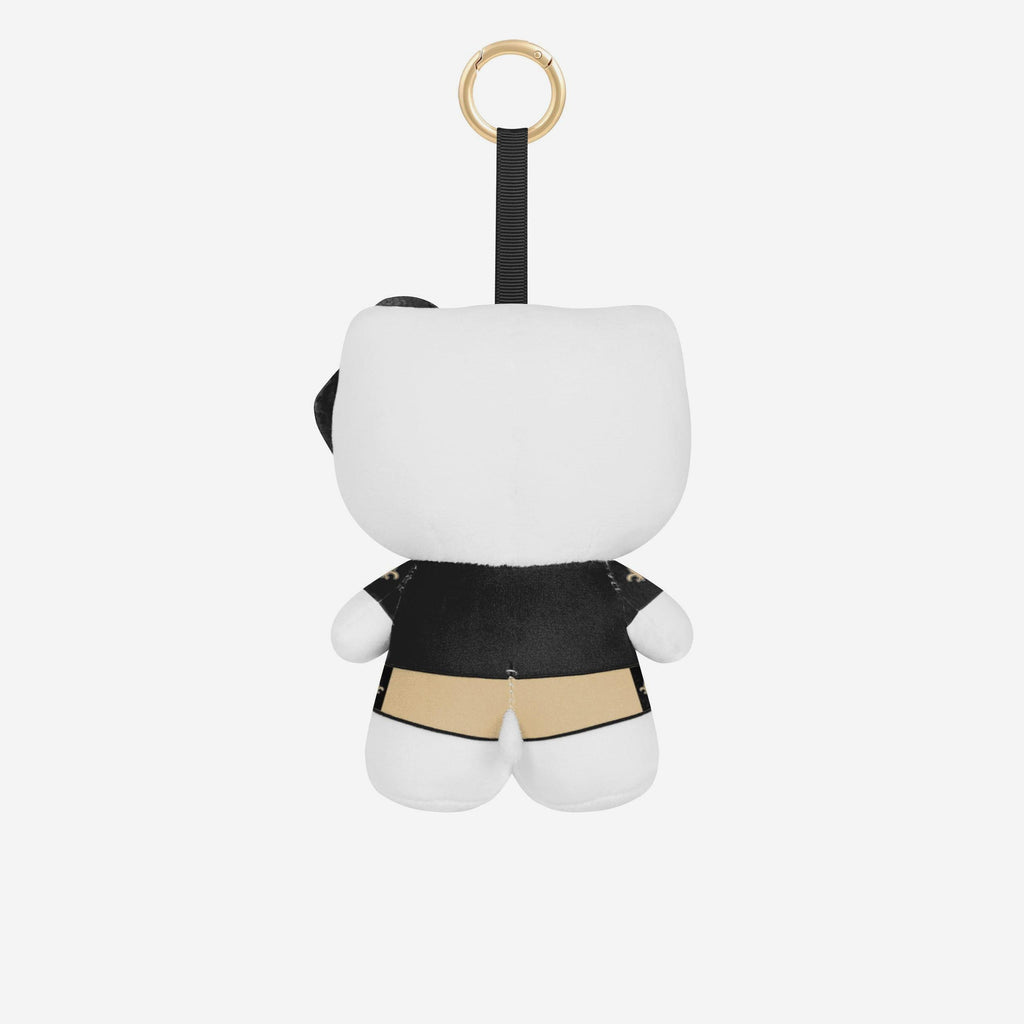 New Orleans Saints Plush Hello Kitty® Bag Charm Keychain FOCO