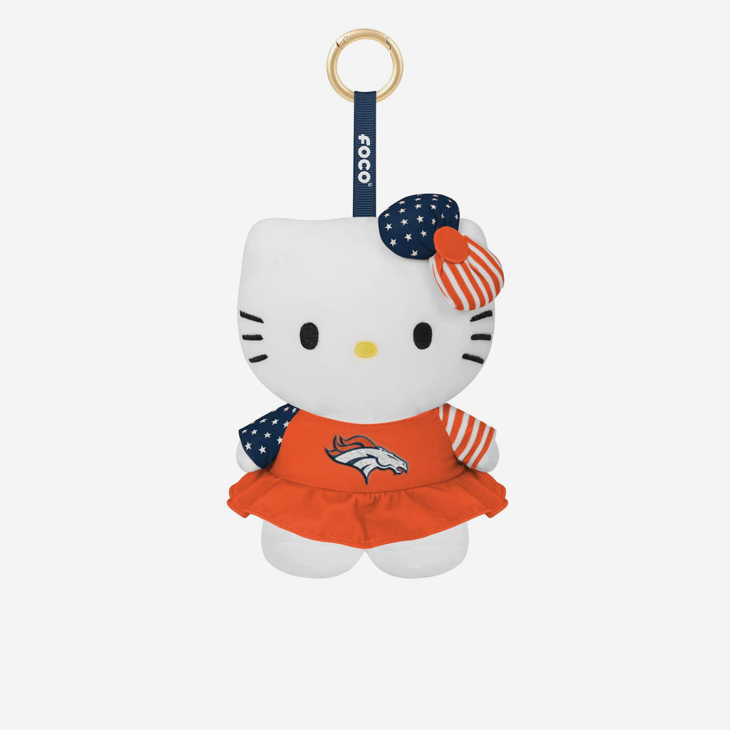 FOCO Denver Broncos Americana Plush Hello Kitty Anhänger 2