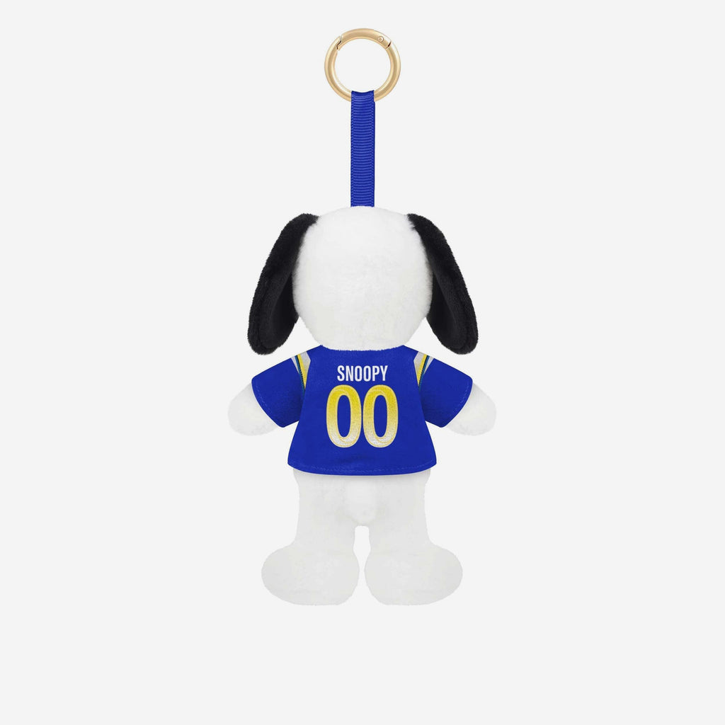 FOCO Los Angeles Rams Snoopy Bag Charm Multicolor 3