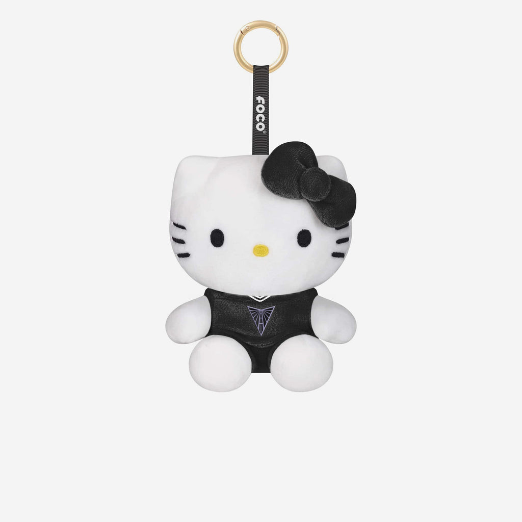 Golden State Valkyries Plush Hello Kitty® Bag Charm Keychain FOCO
