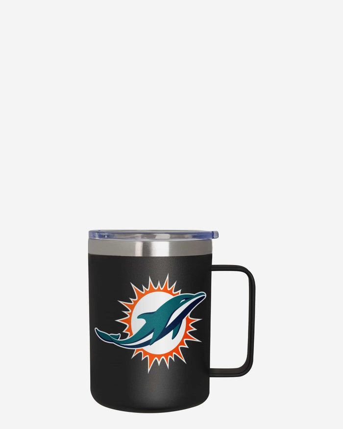 Miami Dolphins Team Color Insulated Stainless Steel Mug FOCO - FOCO.com