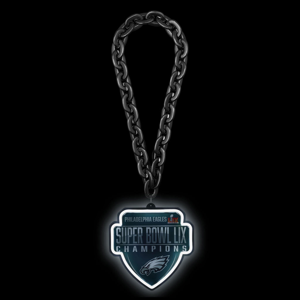 Philadelphia Eagles Super Bowl LIX Champions Neon Light Up Big