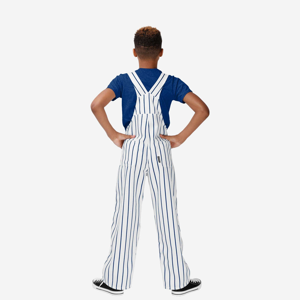 Chicago Cubs Youth Pinstripe Bib Overalls FOCO