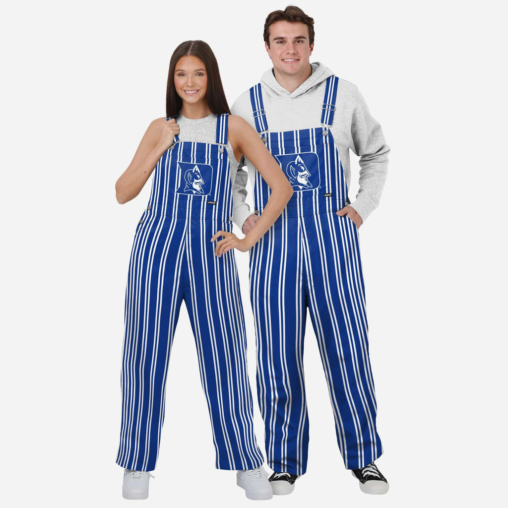 FOCO Duke Blue Devils Sideline Spirit Bib Overalls Blue M 4