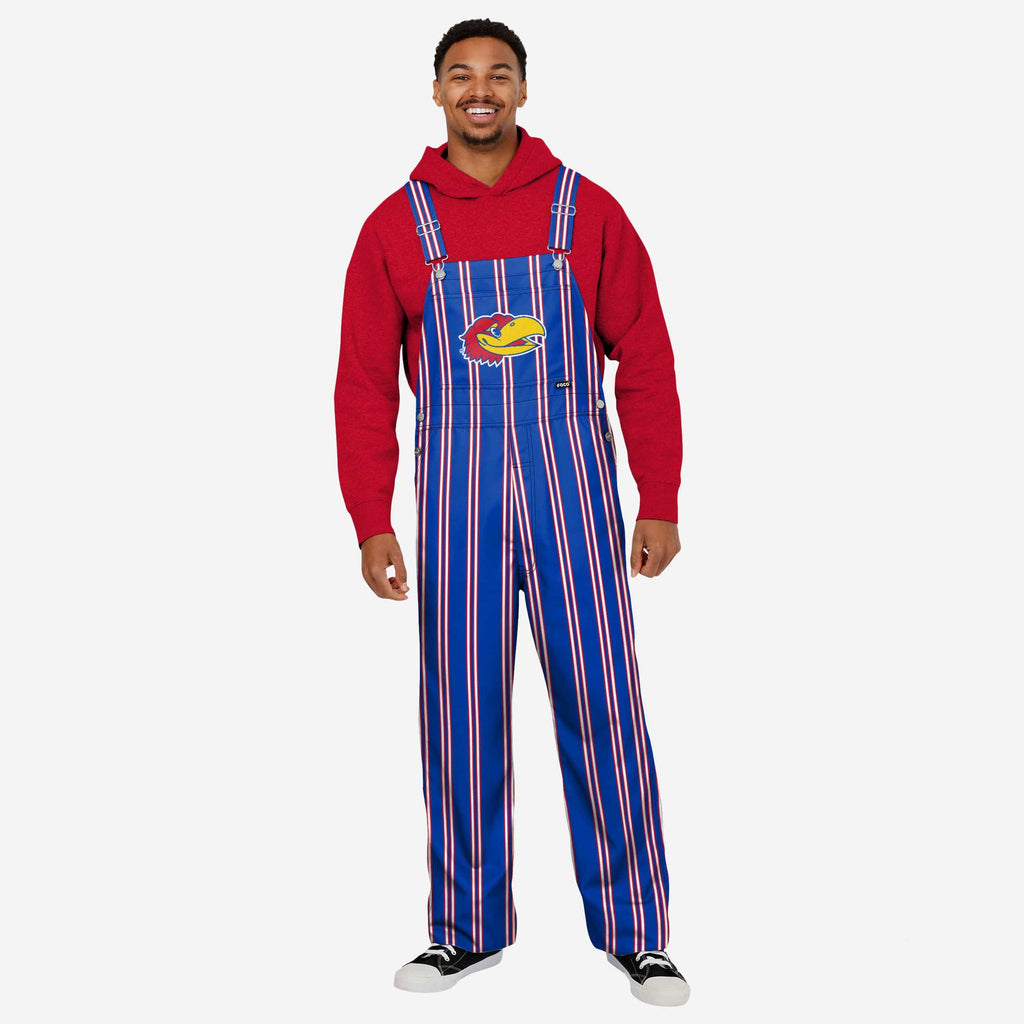 FOCO Kansas Jayhawks Sideline Spirit Latzhose - XL 2