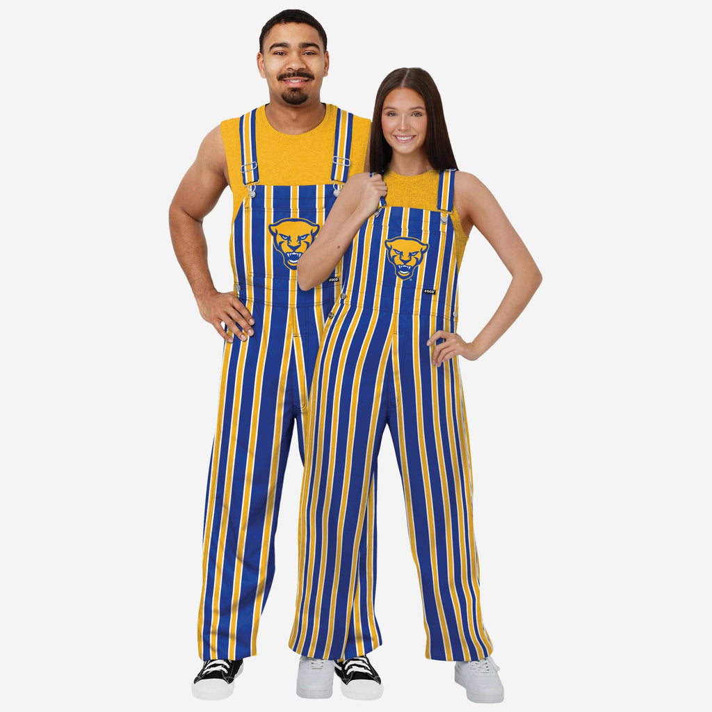 FOCO Pittsburgh Panthers Sideline Spirit Bib Overalls Men L 4