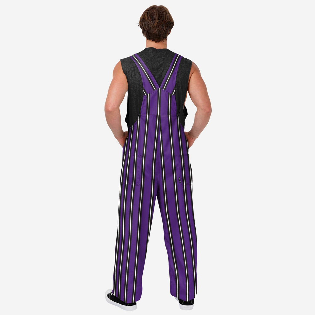 FOCO TCU Horned Frogs Sideline Spirit Bib Overalls 3XL 3