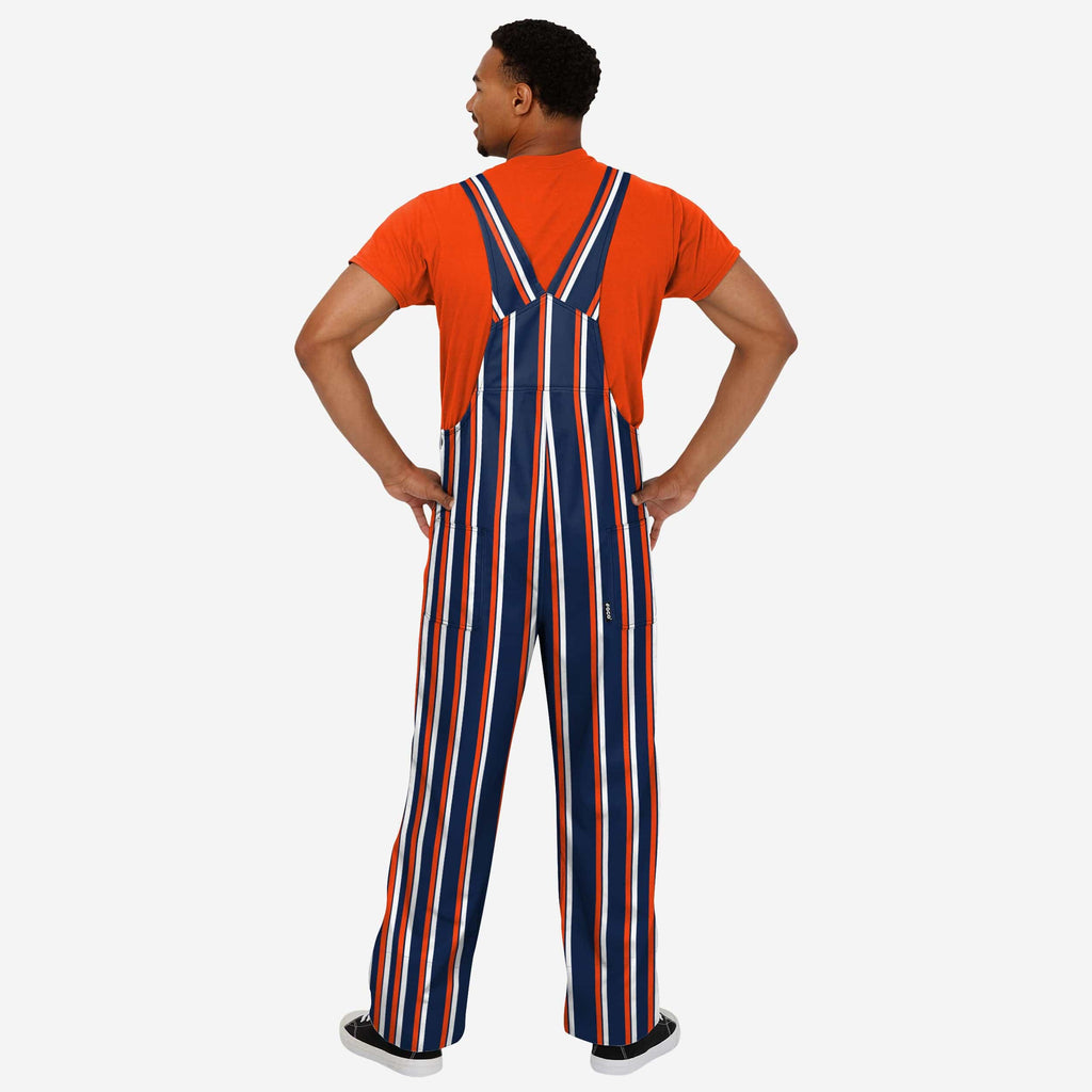 FOCO Virginia Cavaliers Sideline Spirit Bib Overalls Orange/Blue 2XL 3