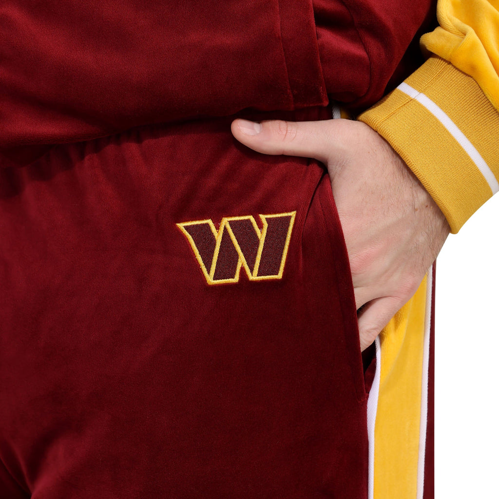 FOC Washington Commanders Velour Pants Two-Tone 2XL 4