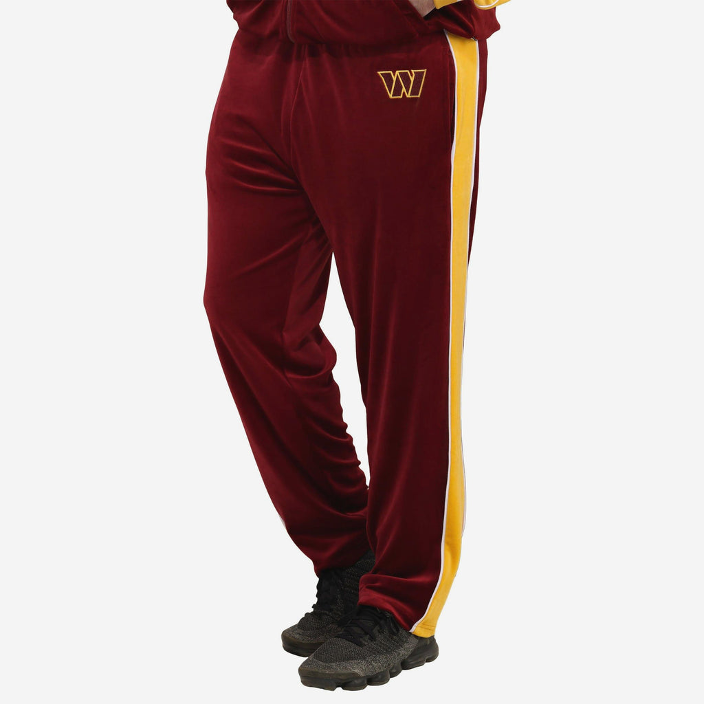FOC Washington Commanders Velour Pants Two-Tone 2XL 2