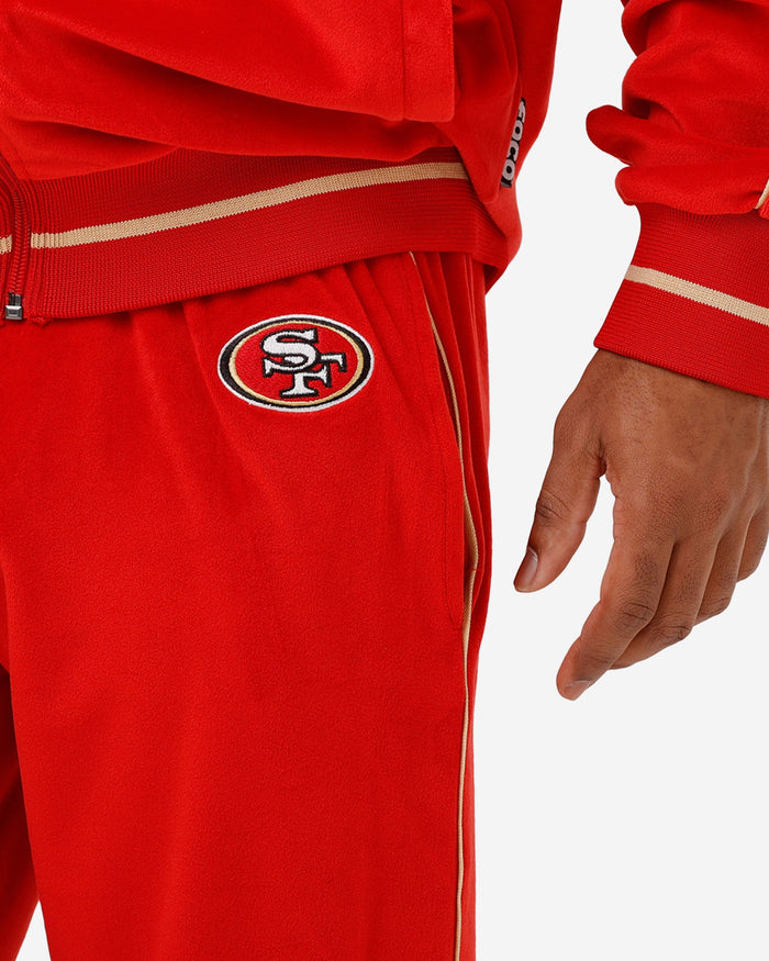 San Francisco 49ers Velour Pants FOCO - FOCO.com