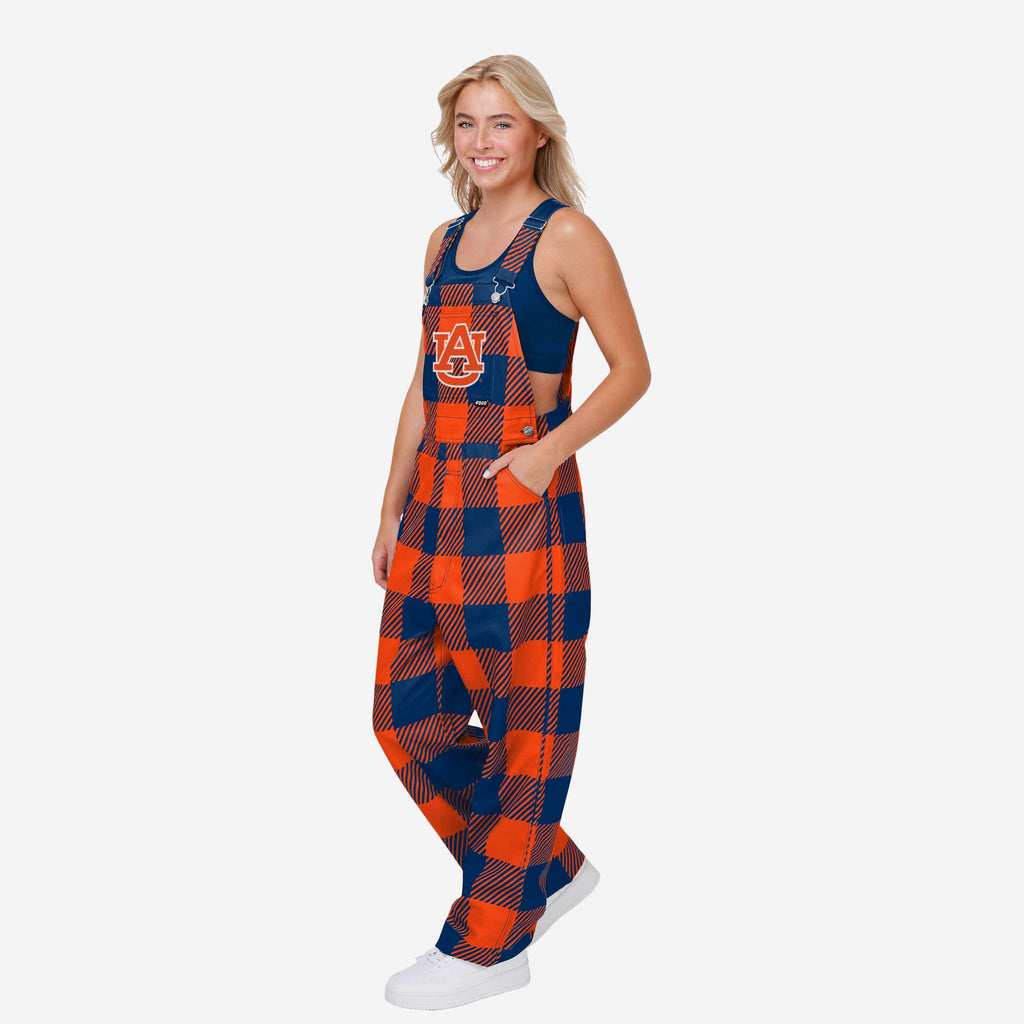 FOCO Auburn Tigers Latzhose kariert - XS - Damen 2