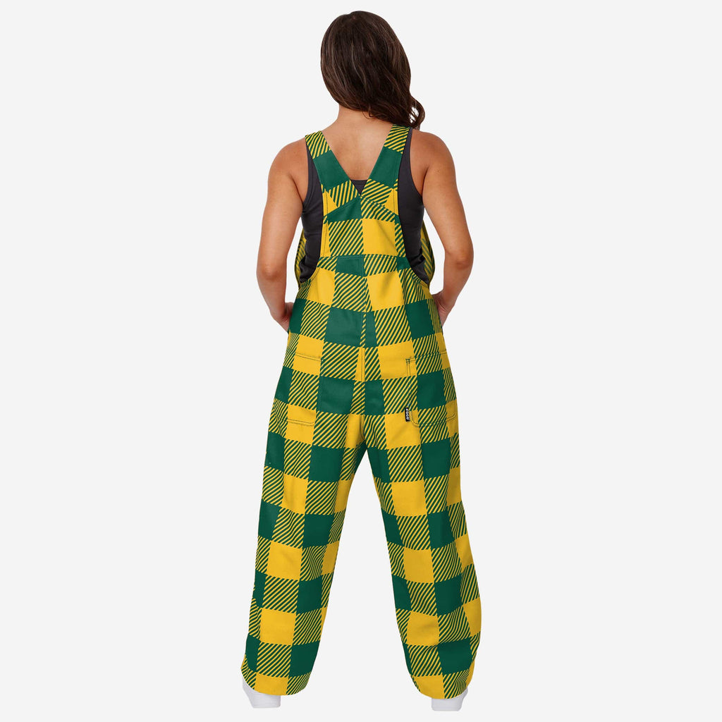 FOCO North Dakota State Bison Bib Overalls Red/Size XL 3