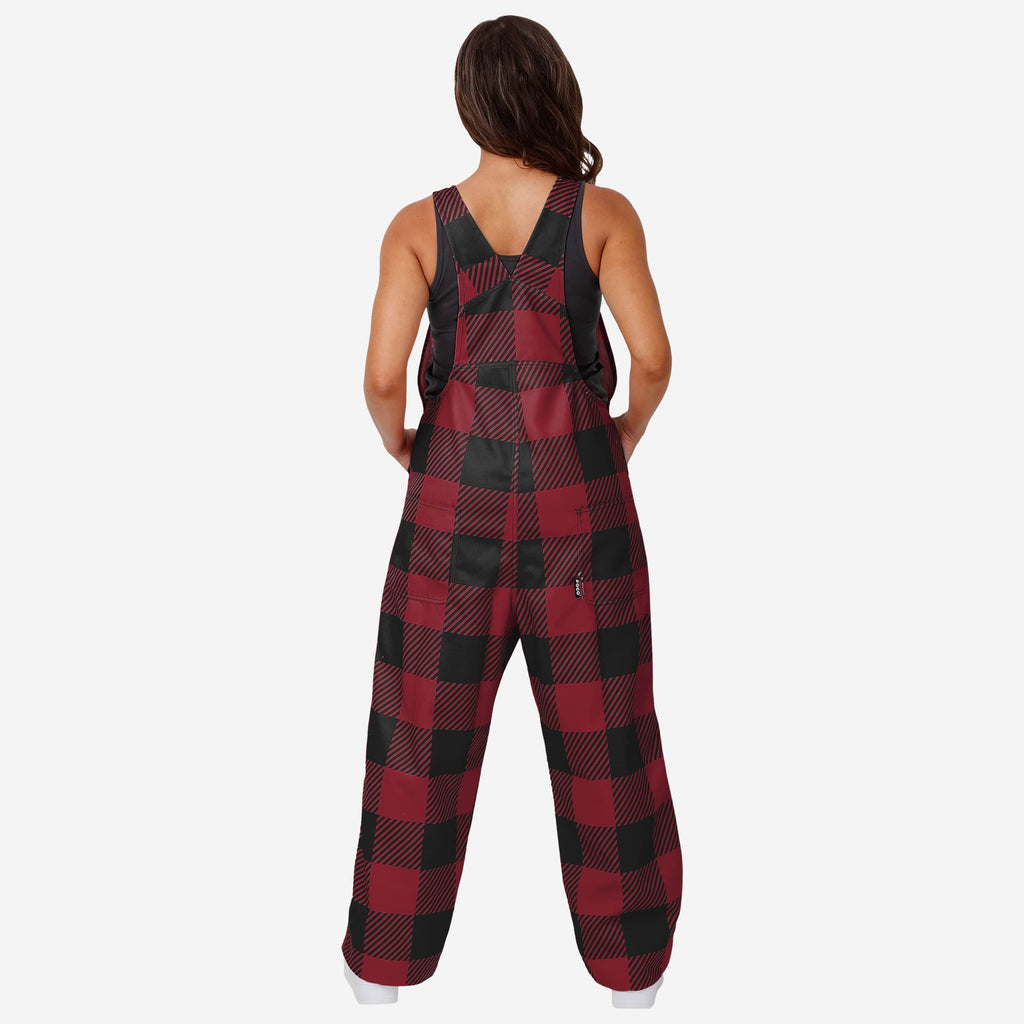 South Carolina Gamecocks Womens Plaid Bib Overalls FOCO