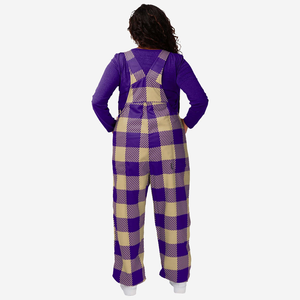 FOCO Washington Huskies Bib Overalls Purple/Black M 3