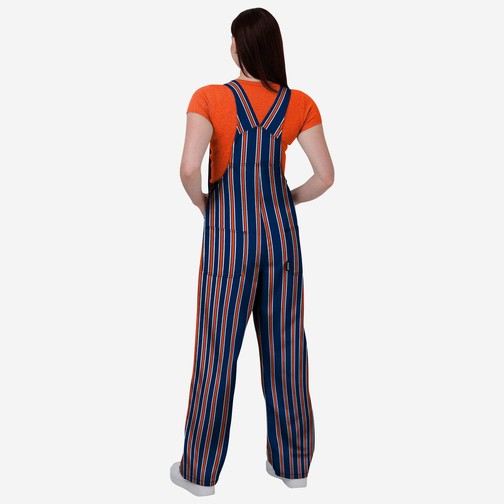 FOCO Auburn Tigers Sideline Spirit Bib Overalls Orange/Blue L 3