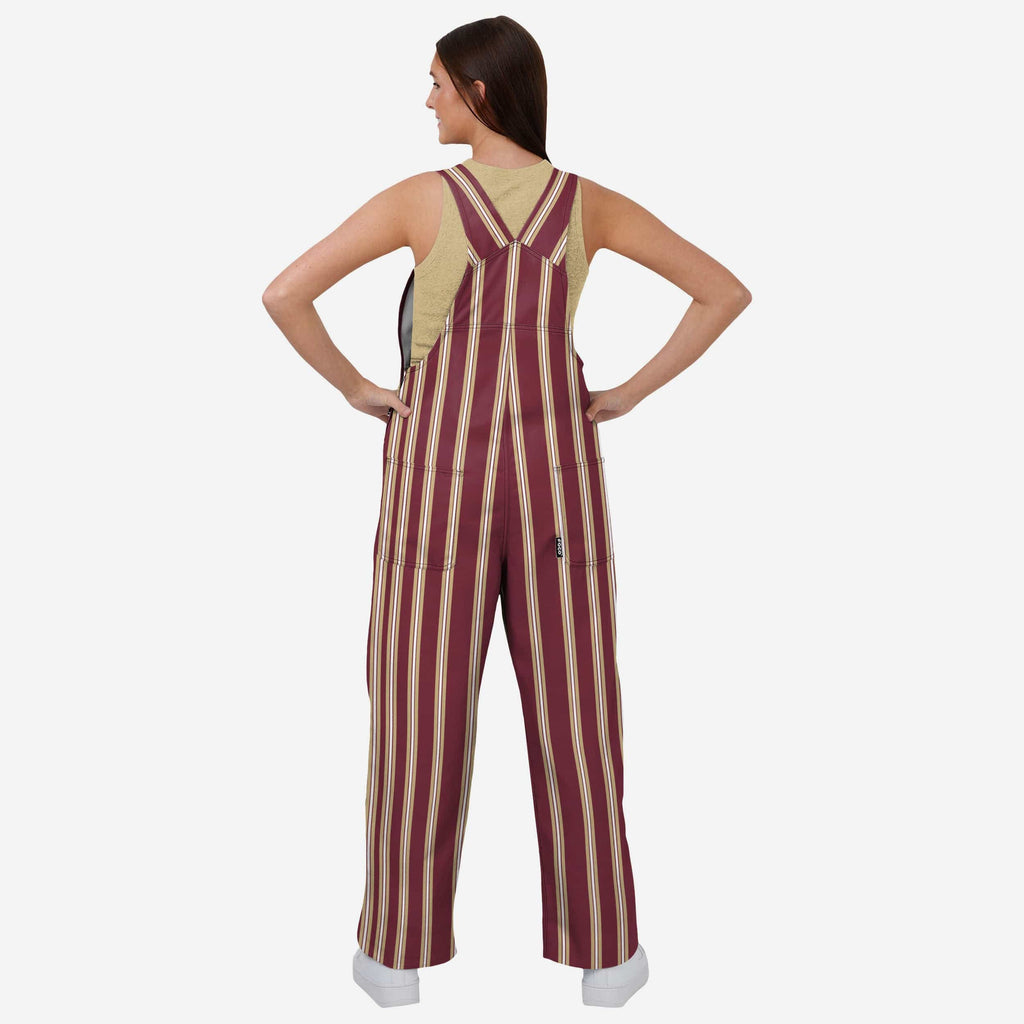 FOCO Florida State Seminoles Sideline Spirit Bib Overalls XL Women 3
