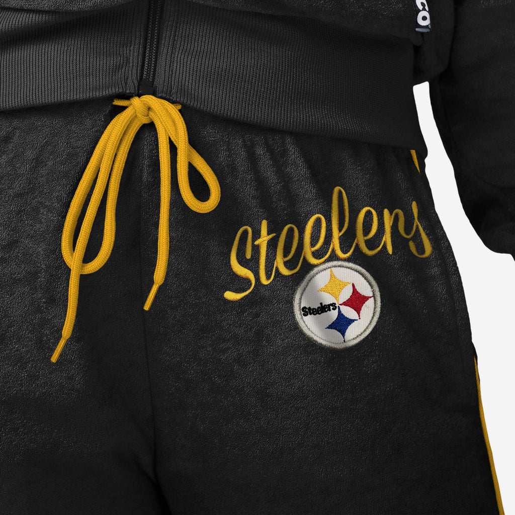FOCO Pittsburgh Steelers Terry Knit Joggers Team Colors XL 4