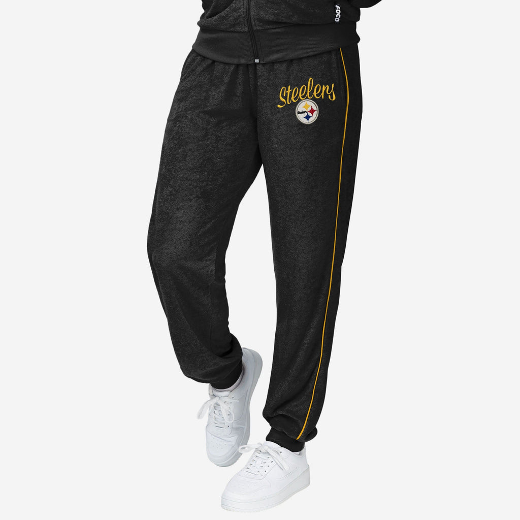 FOCO Pittsburgh Steelers Terry Knit Joggers Team Colors XL 2