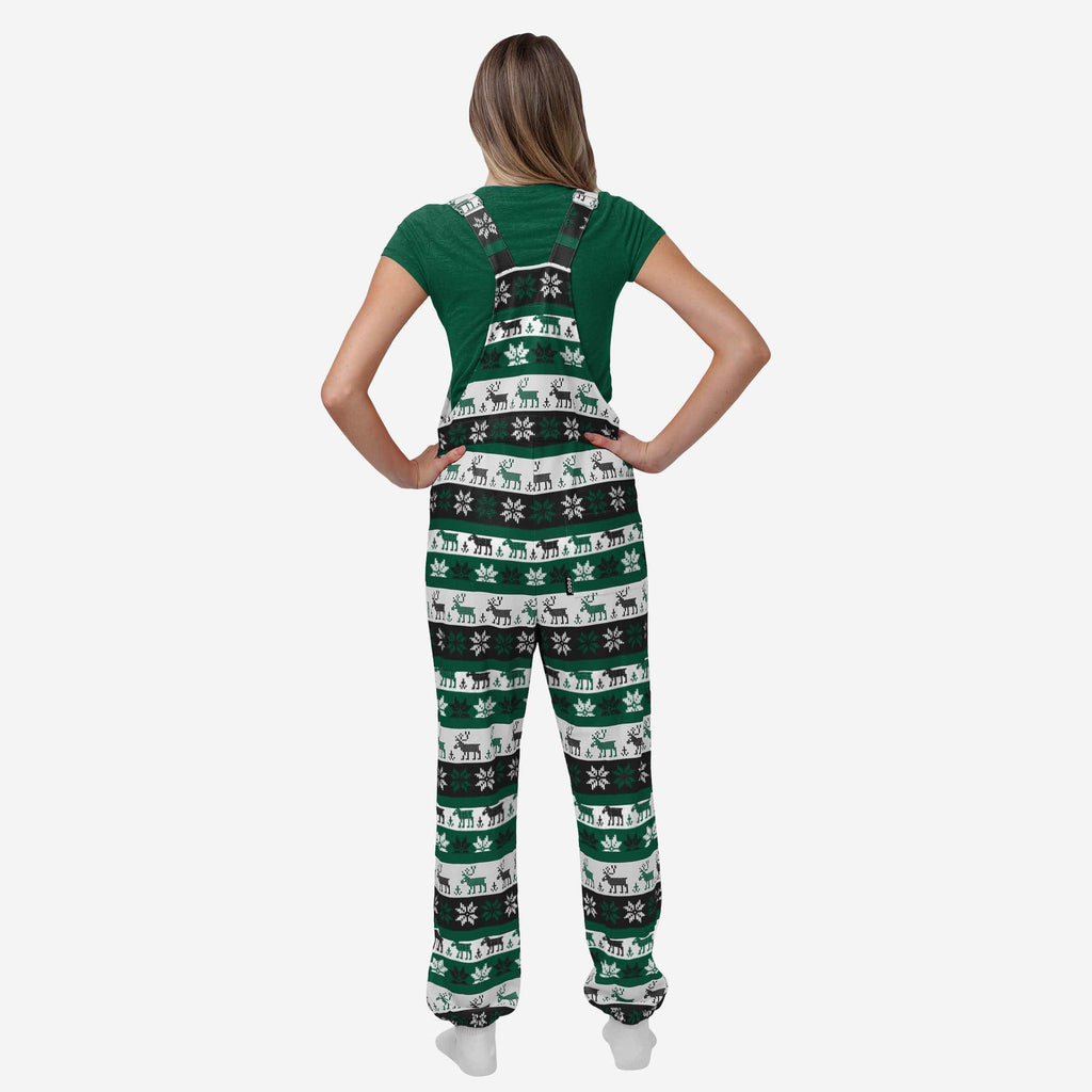 FOCO New York Jets Bib Overalls Green M 3