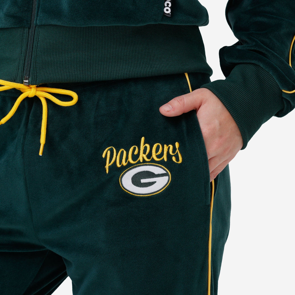 Pants Packers Clothing Green Bay Packers Womens Velour Pants