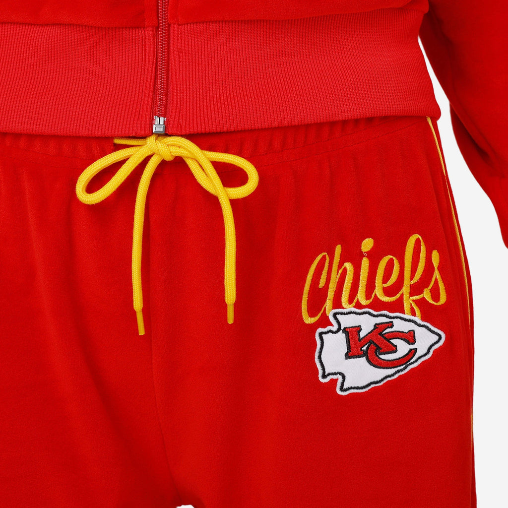 Kansas City Chiefs Womens Velour Pants FOCO - Main Image