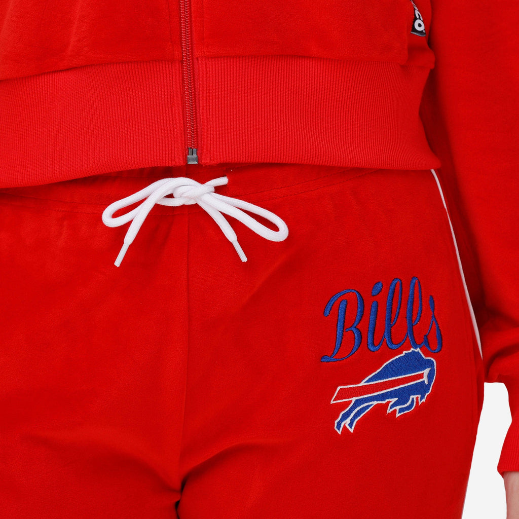 FOCO Buffalo Bills Pantalon Velours Rouge Femme - M 4