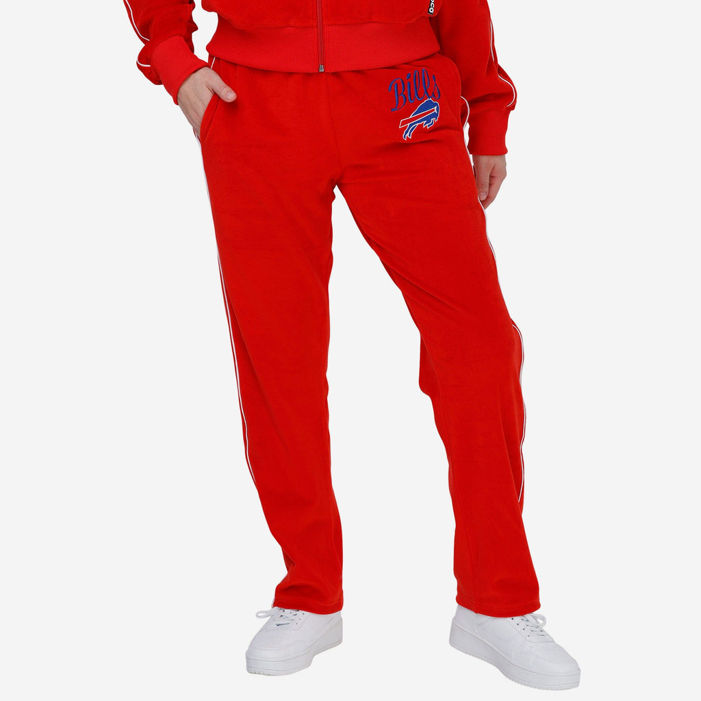 FOCO Buffalo Bills Pantalon Velours Rouge Femme - M 2