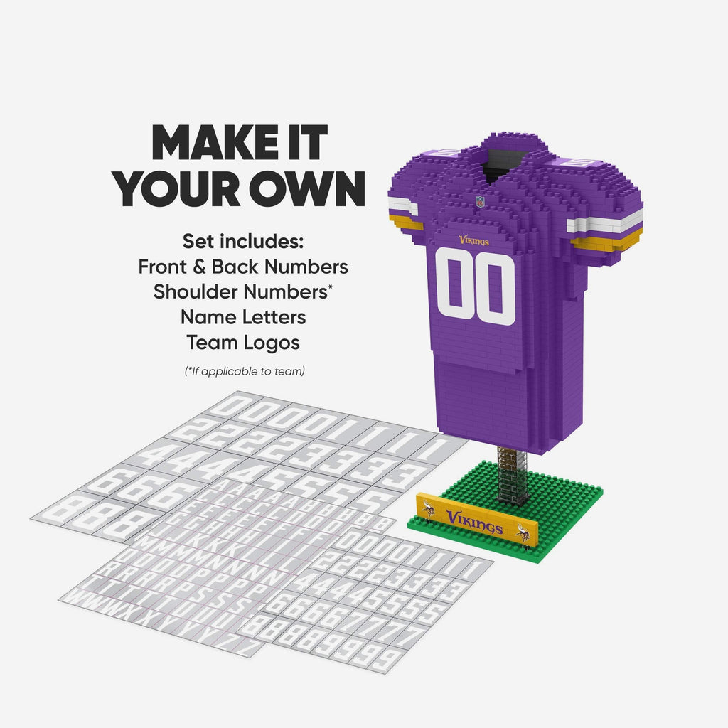 Minnesota Vikings BRXLZ Jersey FOCO