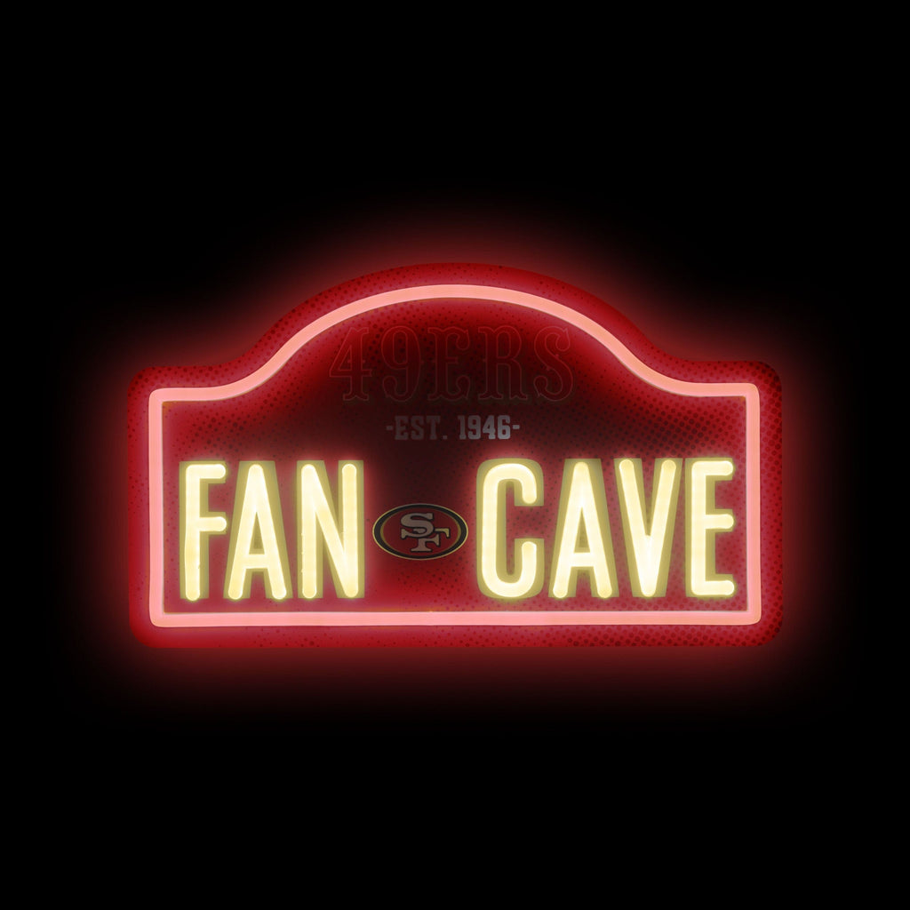 FOCO San Francisco 49ers LED Neon Fancave Enseigne 3