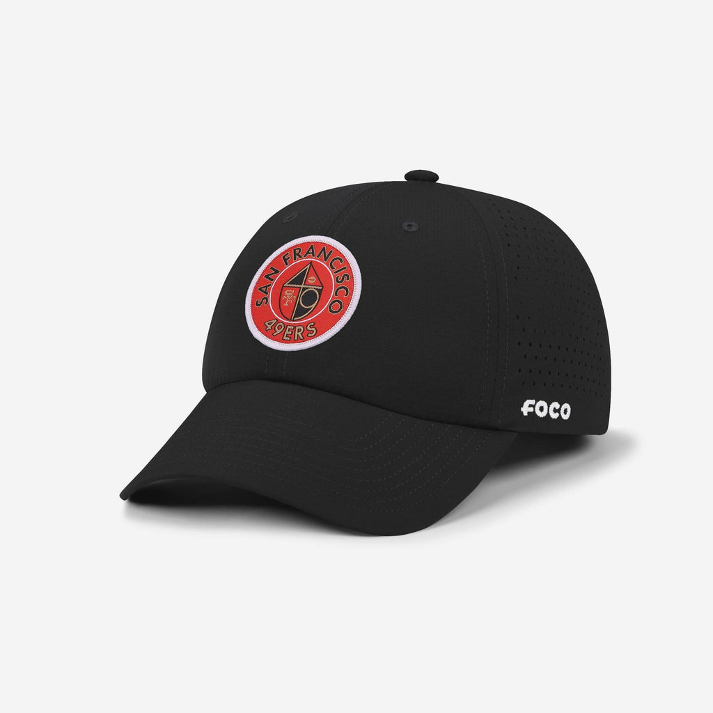 FOCO San Francisco 49ers Poly Pro Casual Cap Unisex 2