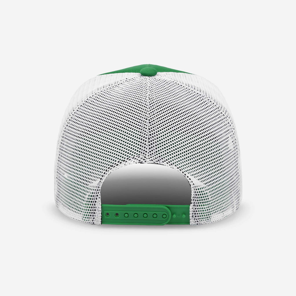 FOCO Philadelphia Eagles Retro Foam Trucker Cap Kelly Green Unisex 4