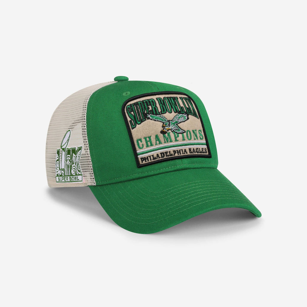 Philadelphia Eagles Super Bowl LIX Champions Retro Truckstop Patch Tru FOCO