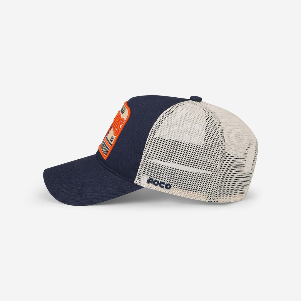 FOCO Chicago Bears Truckstop Patch Trucker Cap Unisex One Size 3