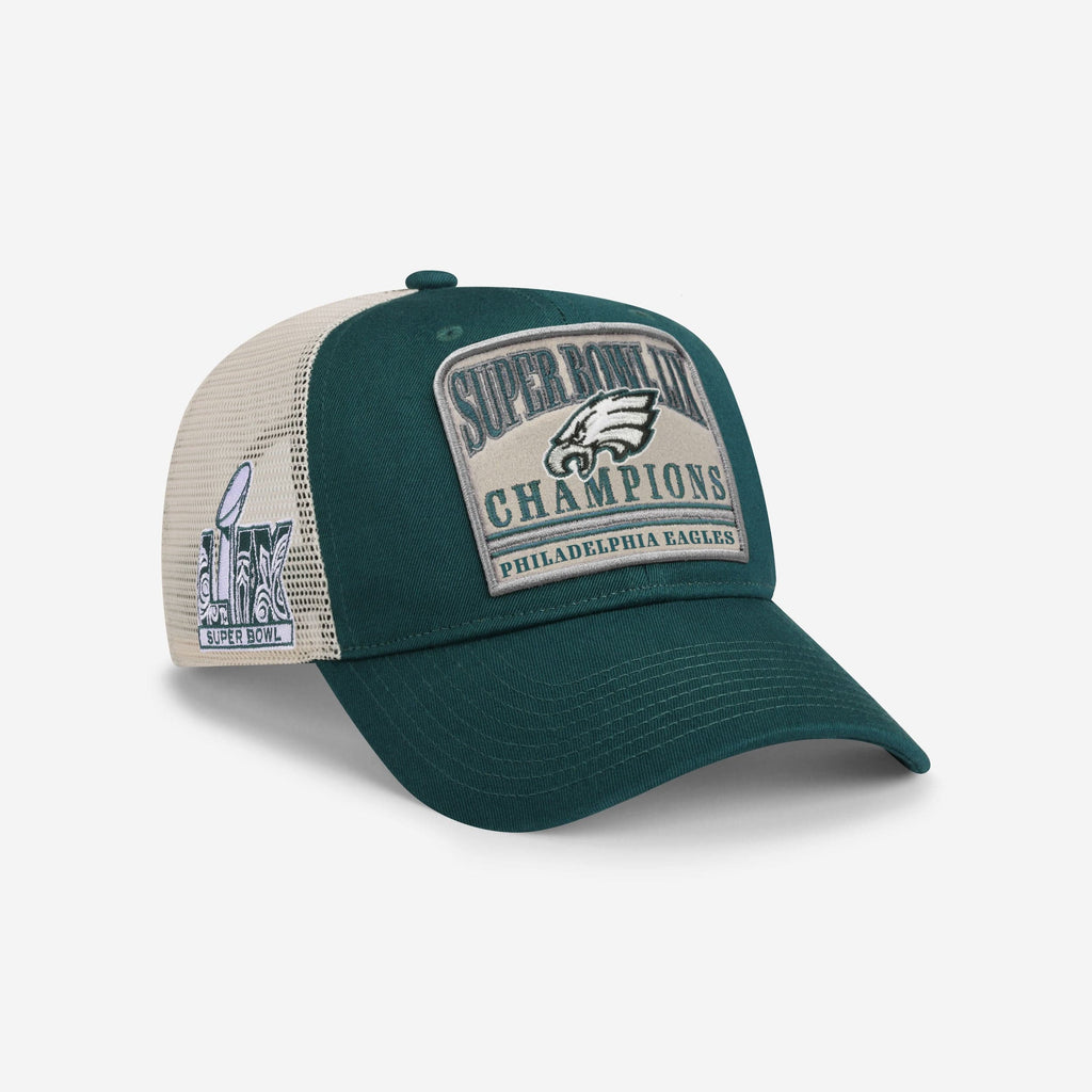 Philadelphia Eagles Super Bowl LIX Champions Truckstop Patch Trucker R FOCO