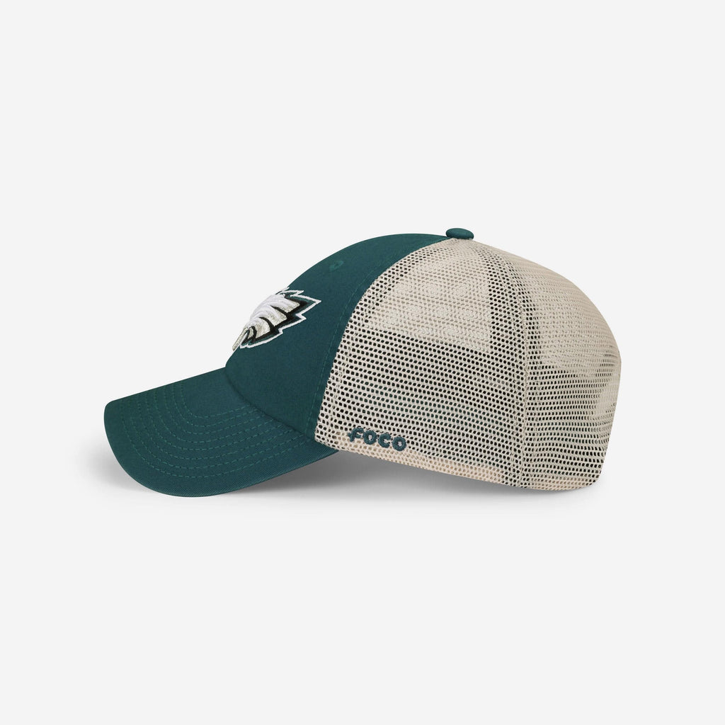 FOCO Philadelphia Eagles Primary Logo Casual Trucker Cap 3