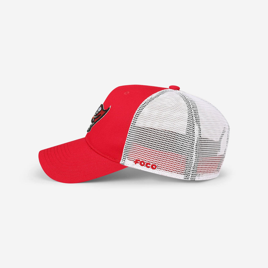 FOCO Tampa Bay Buccaneers Primary Logo Trucker Cap Unisex 3