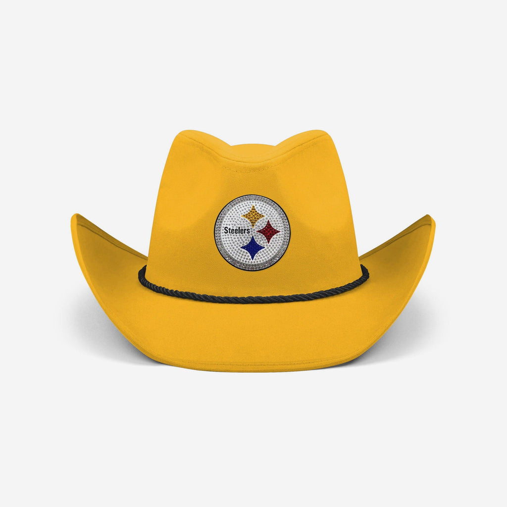 ?? PITTSBURGH STEELERS COWBOY HAT ?? SKNFRSCBBLKPS_p_grande.jpg?v=  main image 4